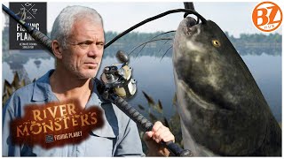 Unique Wels Catfish Sander Baggersee Fishing Planet  River Monsters S1 E4 [upl. by Younger629]