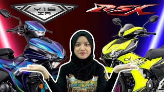 Beza Yamaha Y16ZR dengan Honda RSX150 [upl. by Raffaello]