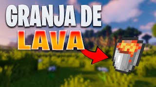 Cómo Hacer Lava Infinita en Minecraft Guía Completa [upl. by Eolc]