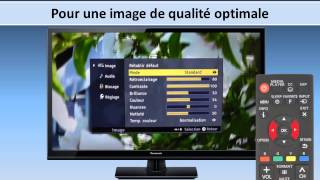 Panasonic  Television  Function  Connexion à divers appareils et réglage de la qualité de limage [upl. by Jessi537]