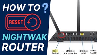 how to reset nighthawk router [upl. by Eisseb]