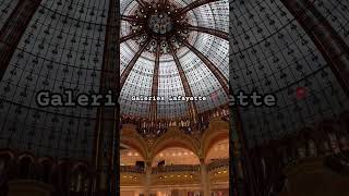 Galeries Lafayette A Luxurious Shopping Experience In Paris France [upl. by Etyam]