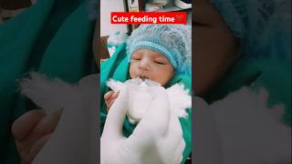 Cute baby❤  Spoon feed  Mother feed  cutebaby newbornbaby baby cute love ytshorts shorts [upl. by Creighton]