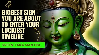 Let wealth well up in your life  Green Tara Mantra  Listen for 10 minutes to welcome miracles [upl. by Krein232]