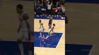 Guerschon Yabusele BRINGS DOWN THE RIM to end the first half 🏀🔥 I Sixers vs Nets Highlights [upl. by Wiley]