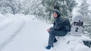 03rd Feb 2022  Fresh Snowfall ❄️ in Dalhousie  Watch Live amp Update of Dalhousie  snow himachal [upl. by Eirhtug]