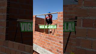 Viga de janela obra reforma pedreiro construção fyp [upl. by Arvin853]