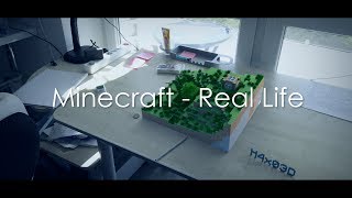 Blender Motion Tracking  Minecraft World in Real Life [upl. by Viccora382]