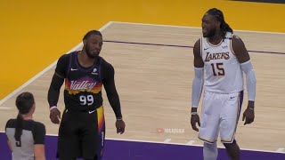 Montrezl Harrell and Jae Crowder had some words for each other  Lakers vs Suns [upl. by Gracye]