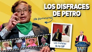 LOS MEJORES DISFRACES DE PETRO ¡HASTA DE FEMINISTA  LO MÁS CHISTOSO DE LA COP notidanny [upl. by Demott]