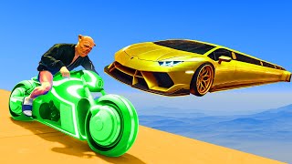 MOTO VS SUPER CAR  🐷LTS🐷 GTA 5 ONLINE [upl. by Ardnaeel]