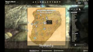 ESO Skyshard Locations  Reapers March [upl. by Hnirt]