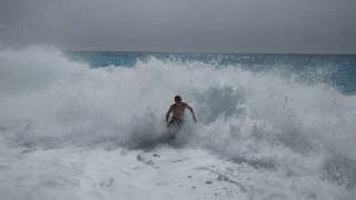 Lefkada summer 2016 kathisma waves [upl. by Nolie431]