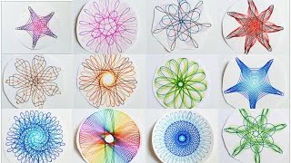 Spirograph designs Compilation [upl. by Naji]