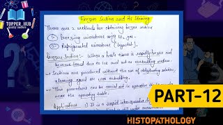 frozen section in histopathology  frozen section  Frozen section in hindi [upl. by Storz]