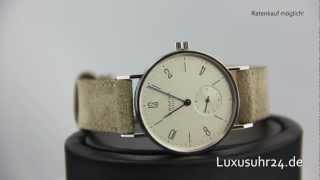 Nomos Tangente 33 122 Luxusuhr24 Ratenkauf ab 20 EuroMonat [upl. by Nezah]