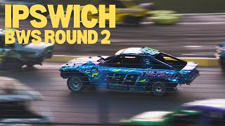 Unlimited Banger Racing  BWS Round 2  Ipswich  March 2024 [upl. by Ahcsatan]