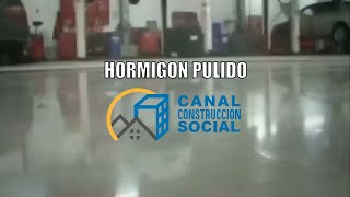 HORMIGON PULIDO que es y como se hace [upl. by Harmon754]