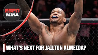 UFC Charlotte Recap What should be next for Jailton Almeida  ESPN MMA [upl. by Lim]