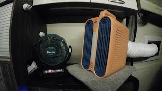 ポータブルエアコン Cooling styleクーリングスタイル使ってみた。 [upl. by Yenffad]