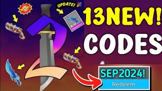 ⚠️New September⚠️ALL NEW MM2 CODES 2024  MURDER MYSTERY 2 ROBLOX CODES SEPTEMBER 2024 [upl. by Erialc924]