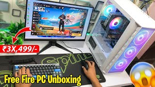 Powerful High end PC Build Full Setup amp Unboxing 40k 🔥 Intel PC Build with Graphic Card  Free Fire [upl. by Beeson]