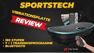 Sportstech Vibrationsplatte VP250 Review  Beste Vibrationsplatte unter 200 Euro [upl. by Osber910]