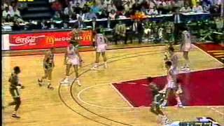 Boston Celtics vs Real Madrid Mc Donalds Open 1988 Highlights 12 [upl. by Fanestil145]