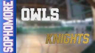 26 10 Owls vs Knights – Sophomore Div Jesień 2024 [upl. by Ahsuatan]