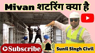 Amazing Carpenter Shuttering Progress in Construction Site Working Video Mivan [upl. by Galloway]