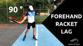 Tennis Forehand Racket Lag  Point Of Impact  Connecting Tennis [upl. by Wakeen]