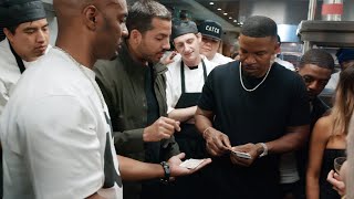 David Blaine Predicts Cards for Jamie Foxx  David Blaine The Magic Way [upl. by Mcmillan]