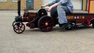 Aveling amp Porter 3quot Traction Engine Live Steam Model [upl. by Llenra]