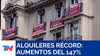 ALQUILERES RÉCORD I Aumento del 147 [upl. by Sol]