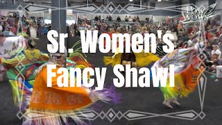 Sr Womens Fancy Shawl  2024 Manito Ahbee Pow Wow  Powwowscom [upl. by Donavon]