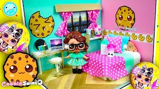 DIY COOKIESWIRLC 🍪 Miniature Dollhouse LOL Surprise Dolls  How to Make Toy [upl. by Downey206]