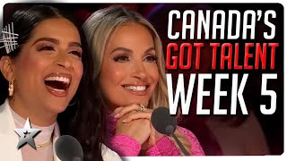 Canadas Got Talent 2024  Week 5 ALL AUDITIONS [upl. by Auqinal]