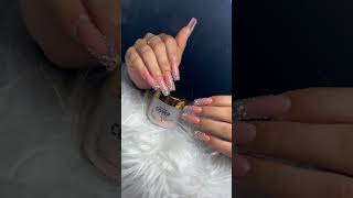 Uñas con cristales 💅🤩viralvideo uñas video [upl. by Upshaw]