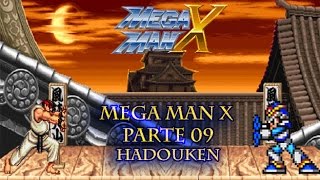 Megaman X SNES  Cómo obtener el Hadouken  100 Explicado  Guía en español 100  Parte 09 [upl. by Neved]