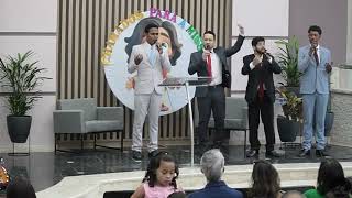 Quarteto Berith  Medley para Crianças amp Foi na Cruz IASD Monte Carmelo [upl. by Nnelg]