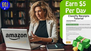 Make 5 Every Day with Classify Receipt Tamil  mturk panel onlinejobs workfromhome goj [upl. by Silvanus181]