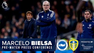 LIVE Marcelo Bielsa press conference  Brighton and Hove Albion v Leeds United  Premier League [upl. by Riddle754]