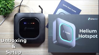 Linxdot Helium Hotspot Miner  FIRST LOOK Unboxing amp Setup [upl. by Melony]