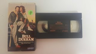 Opening and Closing to Bull Durham 1989 VHS 60fps [upl. by Esom]