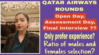 QATAR INTERVIEW ROUNDS EXPLAINED 🙂✨cabincrewinterview qatarairways qatarjobs [upl. by Ayiak]