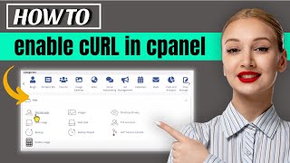 How to enable cURL in cpanel 2024 [upl. by Lebaron711]