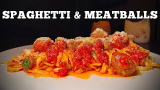 SPAGHETTI AND MEATBALLS food italiancuisine spaghettiandmeatballs [upl. by Sauveur]