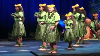 Keolalaulani Hālau Ōlapa O Laka  2017 Queen Liliuokalani Keiki Hula Competition [upl. by Einafpets]