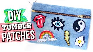 DIY PATCHES Using Things You ALREADY Have  JENerationDIY [upl. by Eednim965]