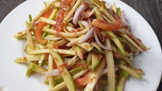 GREEN MANGO SALADENSALADANG MANGGA [upl. by Ahsirat]